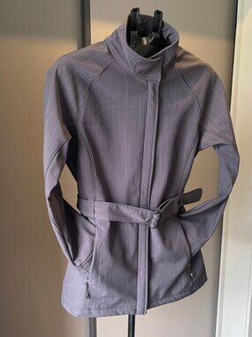 North End Sports Women’s Soft Shell Jacket Carbon Heather/Charcoal Grey Size L